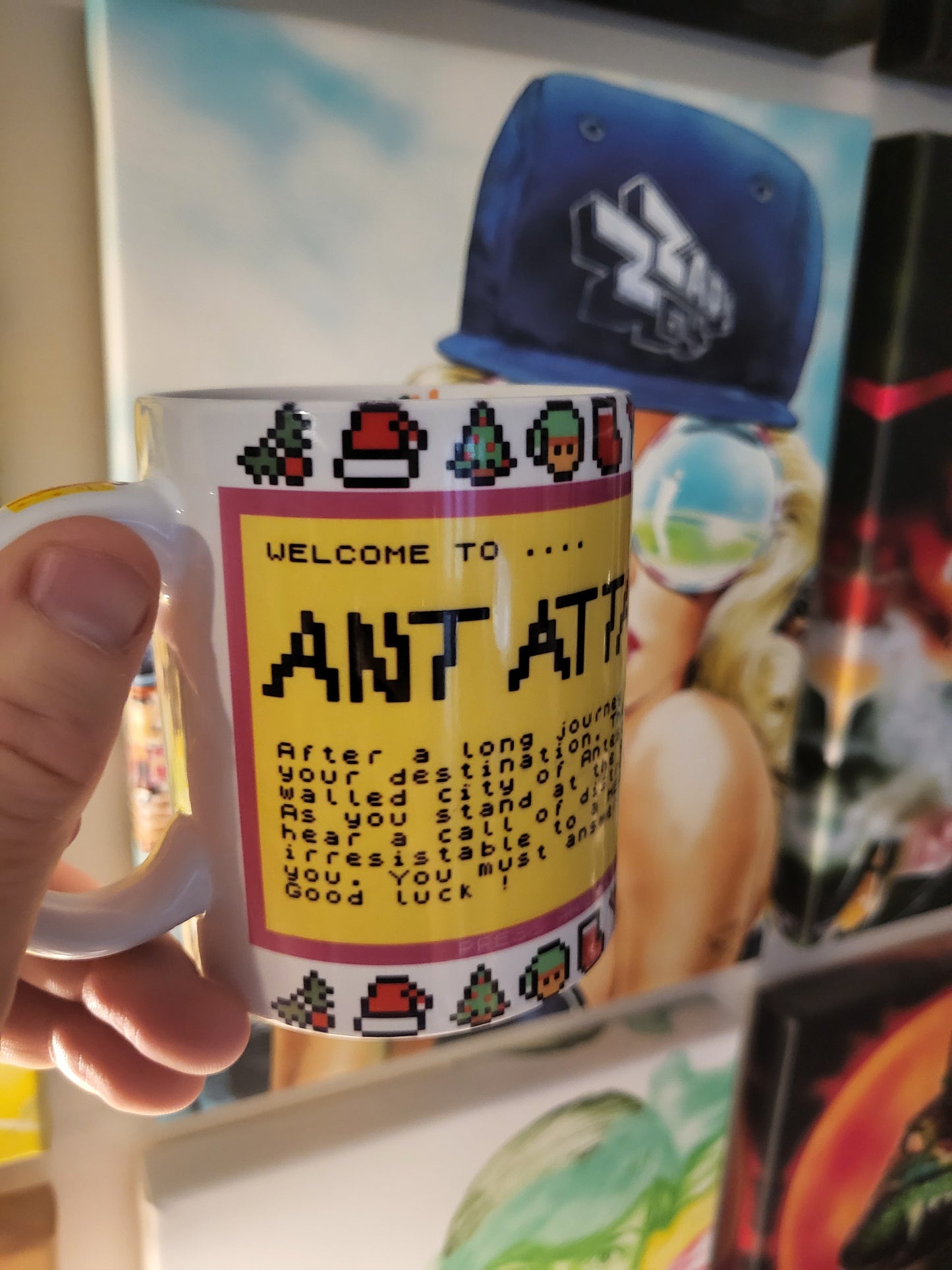XMAS Ant Attack Mug
