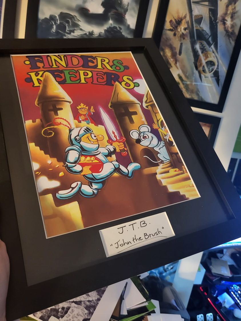 Finders Keepers - John Smyth (Mastertronic artist)